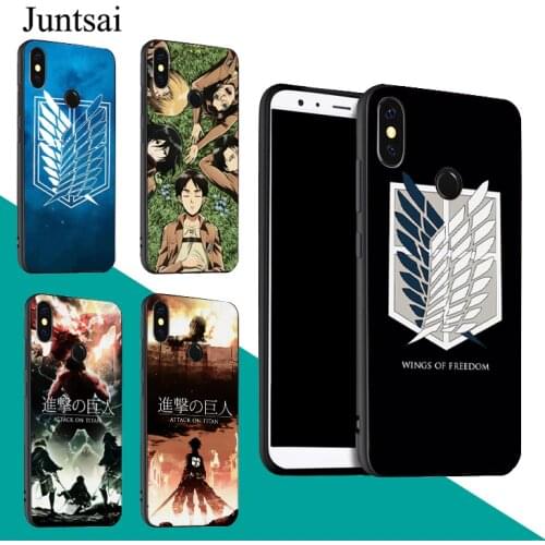 Attack on titan Shingeki no Kyojin Case For Xiaomi Redmi Note 9 7 8 Pro K30 9S 8T 7A 8A Mi 9T A3 9 SE 10 Lite Max3 Mix3