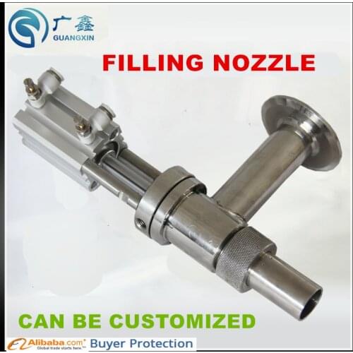 Free Shipping Filling nozzle of Filling Machine(Pneumatic) for semi-automatic paste filling machine or automatic paste filler