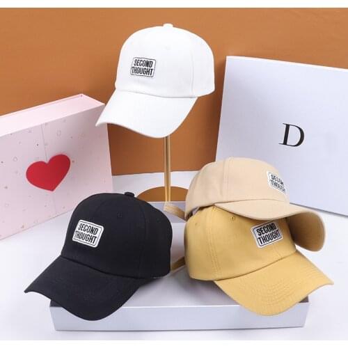 Outdoor Baseball Cap Ladies Sunscreen Wild Embroidery Fashion Caps Street Trend Men and Women Hip-hop Hats