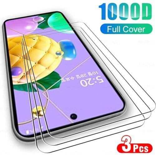 For LG K52 Case Tempered Glasses HD Anti-scratch Protective Phone Film For LG K52 K 52 6.6" Super thin Screen Protectors Glass