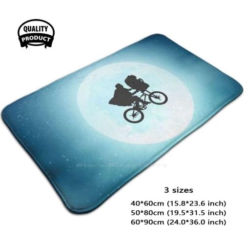 Et Soft Foot Pad Room Goods Rug Carpet Et Moon Movie Classic Steven Spilberg Sky Night Stars Ovni