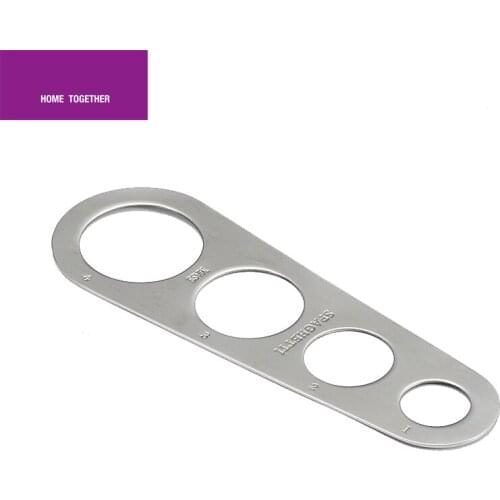 Stainless Steel Spaghetti Measure Tool 4 Serving Portion Control Cooking Tools Pasta Portion Control Gadgets Dishwasher Safe