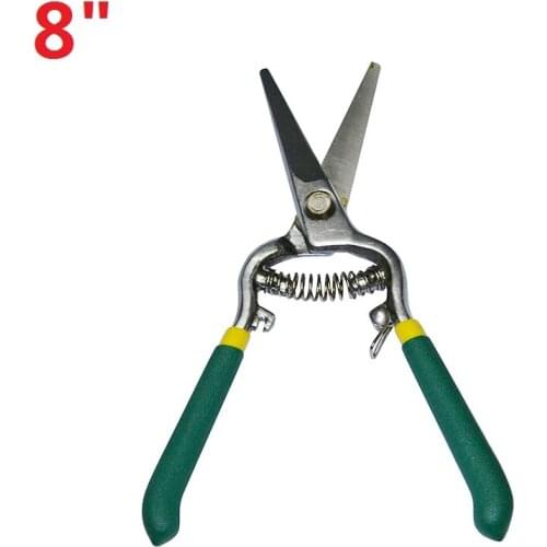 Brand Assurance Quality Tool DL2788 L8"=200mm Fruit Tree Pruning Shears Scissor Garden Cutting Tool Pruner Snip Bypass Cutter