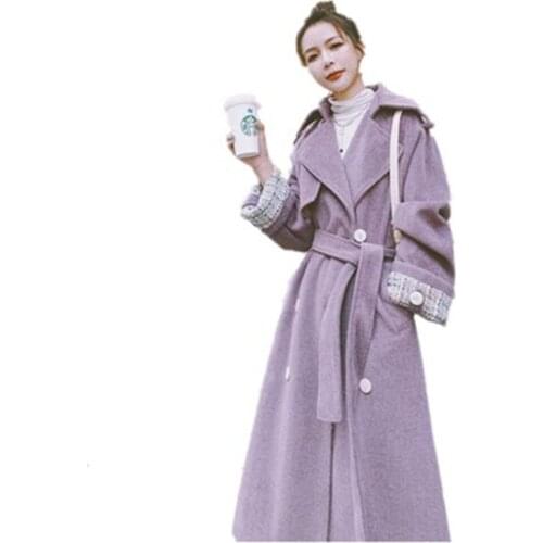 Lovepeapomelo Women's Wool Coats