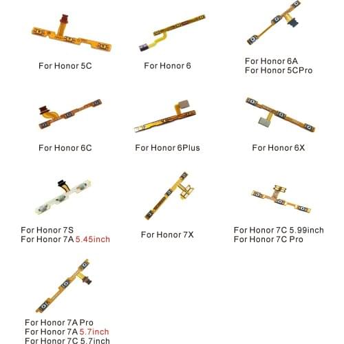 Button on / off Key Flex Cable For Huawei honor 5X 3C X1 G750 3X 5C Power Volume Button Flex Cable