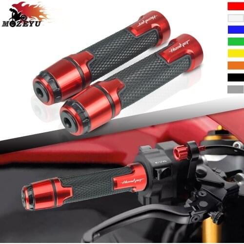 Motorcycle 7/8"22mm Handlebar Grip Hand Grips For HONDA hornet 250 CB599 CB600 1998-2006 2005 2004 1999 2000 Motor Handle Bar