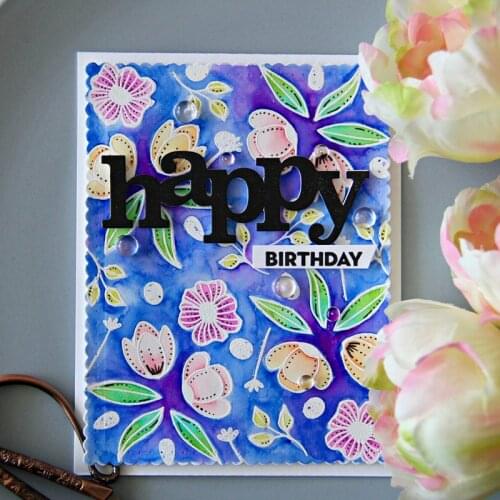 Happy Strawberry Plumeria Hibiscus Flower Transparent Stamp Clear Stamps for DIY Scrapbooking Paper Cards Decorative Crafts 2018