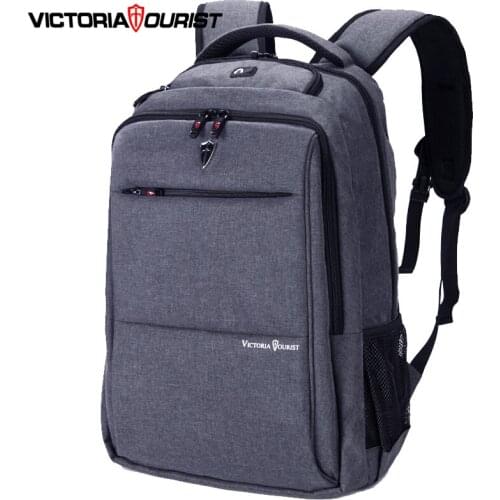 Victoriatourist Backpack men women Business backpack 15.6” laptop bag multi-layer space Versatile for travel leisure work school