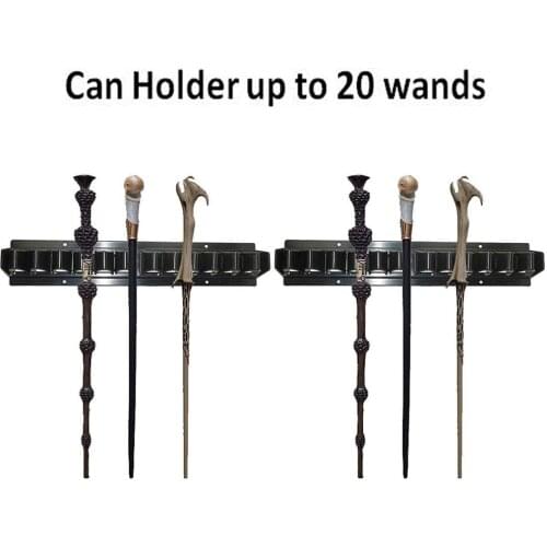AUXPhome 2 Pack, Storage Bracket Rack for Wand Collection/Wand Display/Wand Stand/Wand Storage/Wand Rack - Can Hold