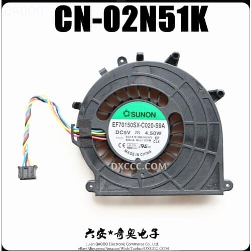 QAOOO Desktop Fan For Dell Optiplex 3040M 3046 3060 3070 D10U 5040M 7040M Micro Desktop System Cooling Fan