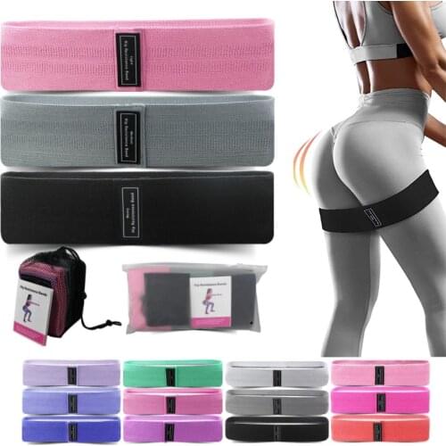 1/2/3PCS/Lot Fitness Rubber Band Elastic Yoga Resistance Bands Set Hip Circle Expander Bands Gym Fitness Booty Band Home Workout