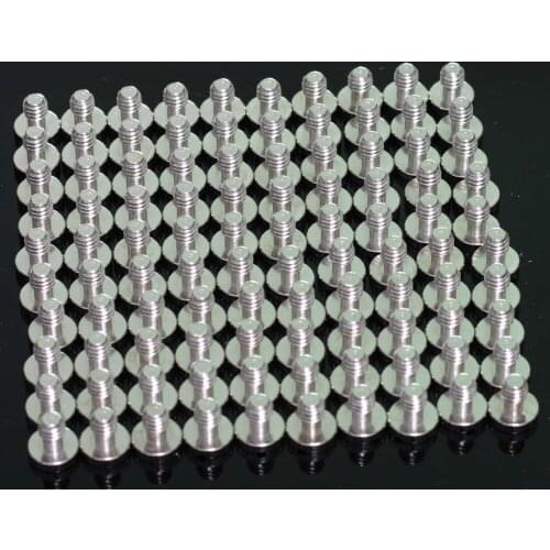 100pcs small 1/4" Tripod / Monopod / Quick Release (QR) Plate / Camera screws (pack of 100)