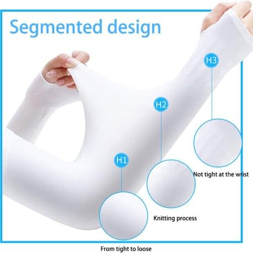 2 Bicycle Arm Covers, Sports Sunscreen and UV Protection Cuffs, Basketball Arm Warmer, Outdoor Climbing Utility