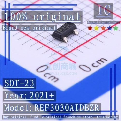 2021+ 100% Brand new original 5PCS-20PCS REF3030AIDBZR R30F SOT-23 Voltage reference chip