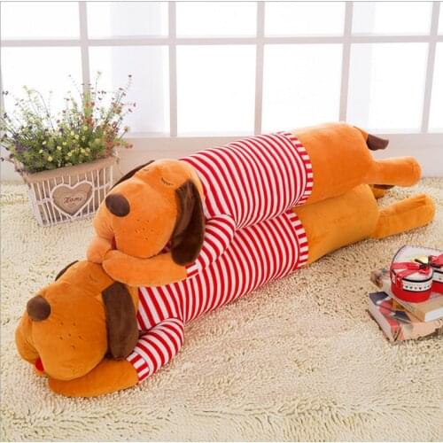 70 90 120cm Plush Toy Big Dog Giant Stuffed Soft Extremely Giant Stitch Plush Big Stuff Animal Toy Pillow Home Sofa Puppy Dog