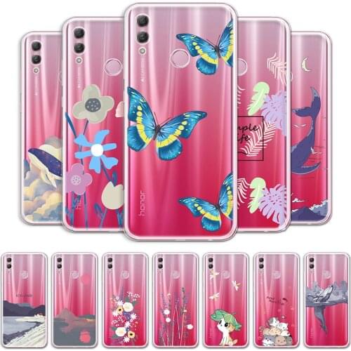 For Honor 10 Lite Case Soft TPU Fashion Cover For Honor 10 Lite Clear Case 6.21For Huawei Honor 10 Lite Transparent Phone Shell