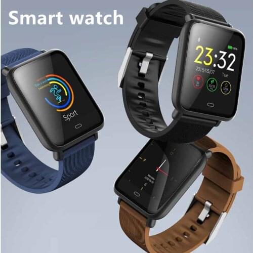 Fitness Tracker Smart Bracelet Bluetooth Smart Watch Heart Rate Monitor Stopwatch Activity Tracker Calorie Pedometer Watch Black