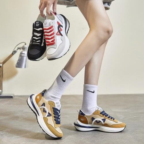 Womens Shoes 2021 Autumn Fashion Sneakers Women Platform Casual Shoes Women Lace Up Non Slip Sport Shoes Zapatillas De Deporte