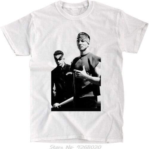 Blood In Blood Out - White Shirt - Ships Fast! High Quality! New Fashion T-Shirt Short Sleeve Design Your Own T Shirt