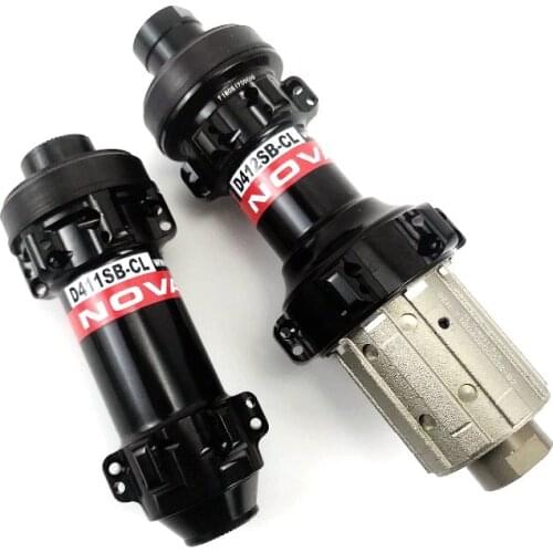Novatec D411SB D412SB-CL Road/MTB disc thru axle hub 24/24 28/28 Center lock straight pull disc hubs 9/10/11s or XD Casstte Body