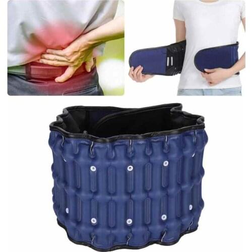 Waist Massager Support Belt Lumbar Brace Inflatable Unisex Men Women Pain Relief Lower Back Traction Device Posture Correction