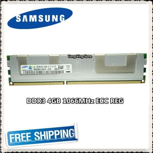 Samsung Server memory DDR3 4GB 8GB 1066MHz ECC REG Register DIMM PC3-8500R RAM 240pin 8500 4G