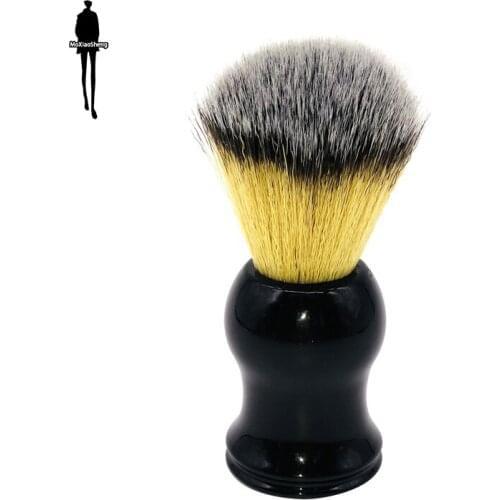 Beard Brush Shaving Brush Hair Salon MenS Facial Beard Cleaning Utensils Plastic Handle Shaving Tools