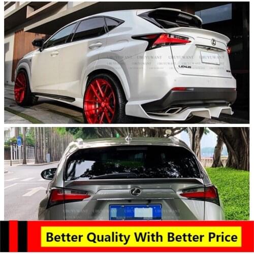 UBUYUWANT For Lexus NX200 NX200T NX300 spoiler High Quality ABS Material Car Rear Wing Rear Spoiler for LEXUS NX 2015-2020