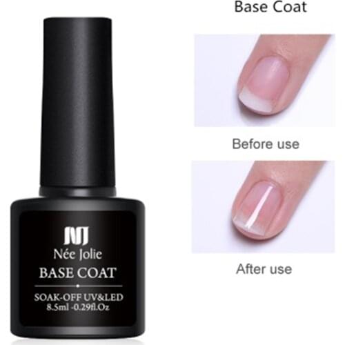 Long-lasting Fast Drying Soak Off UV Top Base Coat Nail Gel Polish Lacquer Decor