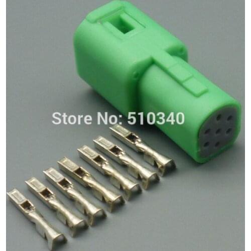 1set 7 hole jacket female car waterproof connector Auto connector with terminal
