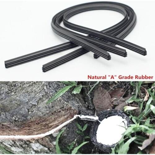 2PC Car Windshield Wiper Blade Insert Rubber Strip Refill for Toyota wishes mark x supra gt86 4runner avensis Camry RAV4 Prado