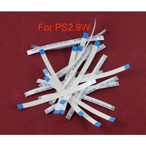 5pcs Power Switch flex Cable For Playstation2 Flexible Flat Cable Repair parts For PS2 90000 9W controller