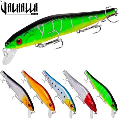 VALHALLA 5Pcs Minnow Fishing Lure 23g 14cm Floating Trolling Carp Hard Baits Artificial Wobblers Bass Fishing Tackle Crankbait