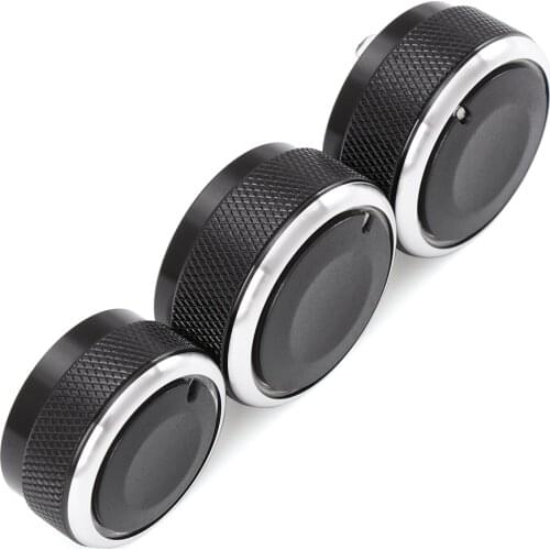 Car AC Knob Air Conditioning Heat Control Switch Knob Aluminum Alloy Accessories For Chevrolet Aveo Lova Sonic Spark After T50