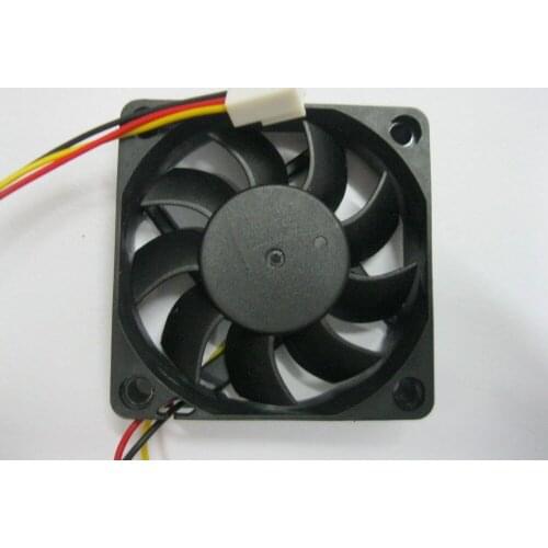 20 Pcs Brushless DC Cooling Fan 9 Blade 6015S 5V 60x60x15mm 3 wires