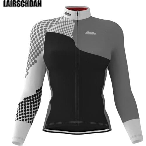 LairschDan 2021 New Autumn Women Training Long Sleeves Cycling Jersey MTB Bike Shirt Maillot Ciclismo Female Sport Riding Tops