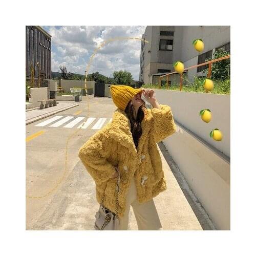 New 2022 Style High-end Fashion Women Faux Fur Coat C99