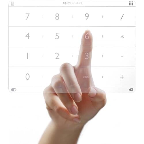 Nums Track Pad Mini Smart Numeric 16 Keys Full Number Keyboard Wireless Touch Keypad For New Macbook 12 Inch 2016 2017 Touch Pad