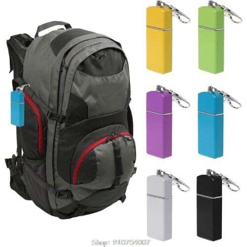 Portable Mini Pocket Ashtray Windproof Cases Key-chain Outdoor Smoking Accessory D04 20 Dropship