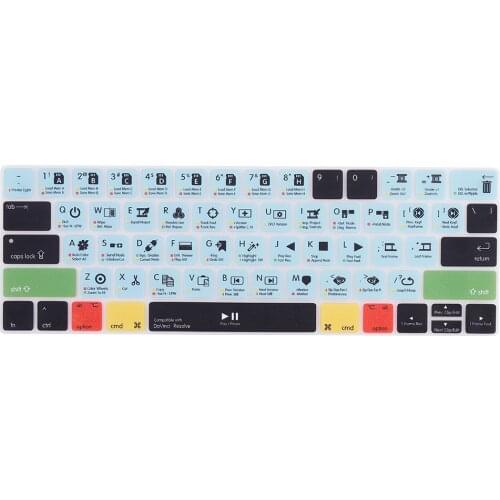 Dustproof Keyboard Cover 13/15 Inch Touch Bar Protector Film For Macbook (A1706/A1707) Keyboard Membrane