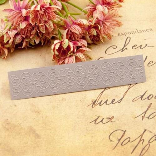 Flower Pattern Embossing Folder Stencil Template DIY Scrapbook Album Card Making Craft Decoration E56C