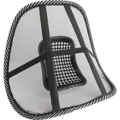 Spot 1/5/10pcs Cool Vent Cushion Mesh Back Lumbar Support for Car Office Home Chair Seat Car Styling