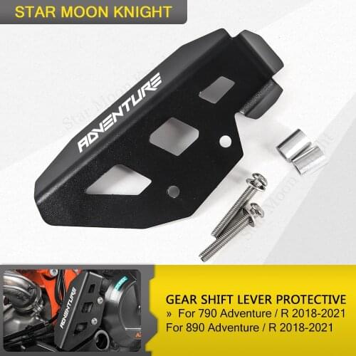 Motorcycle Gear Shift Lever Protective cover Rear Brake Master Cylinder Guard Rear Brake Cover For 890 Adventure R 790 ADV R