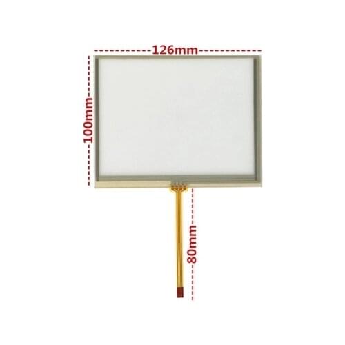 126*100 new 5.6 inch resistance-type touch screen industrial screen plate touch screen 126*100 mm