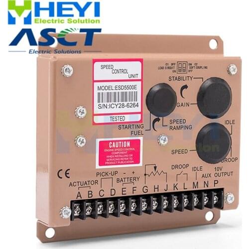 5500E 5522E AVR Genset Speed Control Unit Generator Speed Control Board