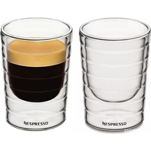 85-350ML Handmade Double Wall Glass Cup Transparent Coffee Milk Mug Tequila Beer Wine Cocktail Thermal Glass Travel Drinkware