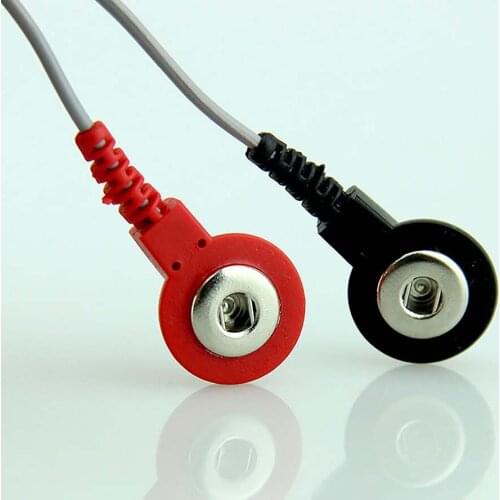 Apparatus Accessories 1.5m Buckle Wire Button Cable for KWD-808I Pulse Acupuncture Apparatus Accessories