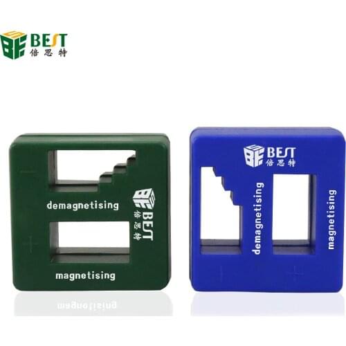 BST-016 Magnetizer Demagnetizer Tool Screwdriver Bench Tips Bits Gadget Handy Magnetized Driver Quick Magnetic Degaussing House