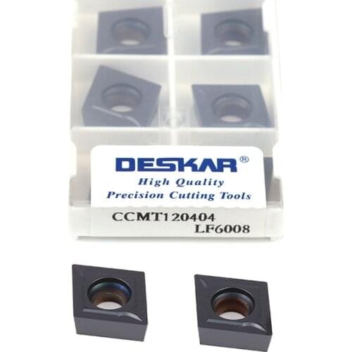 CCMT09T304 CCMT09T308 LF6008 CCMT120404 CCMT120408 LF6008 CNC Lathe Turning Tools Carbide Positive Angle Inserts, Cutting Steel