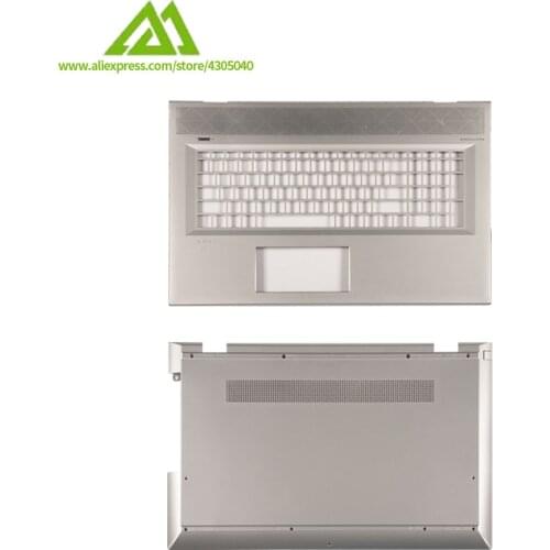 NEW Original For HP ENVY 17T-BW 17M-BW 17-BW000 TPN-W137 Palmrest cover Lower Bottom cover Case Cover Silver